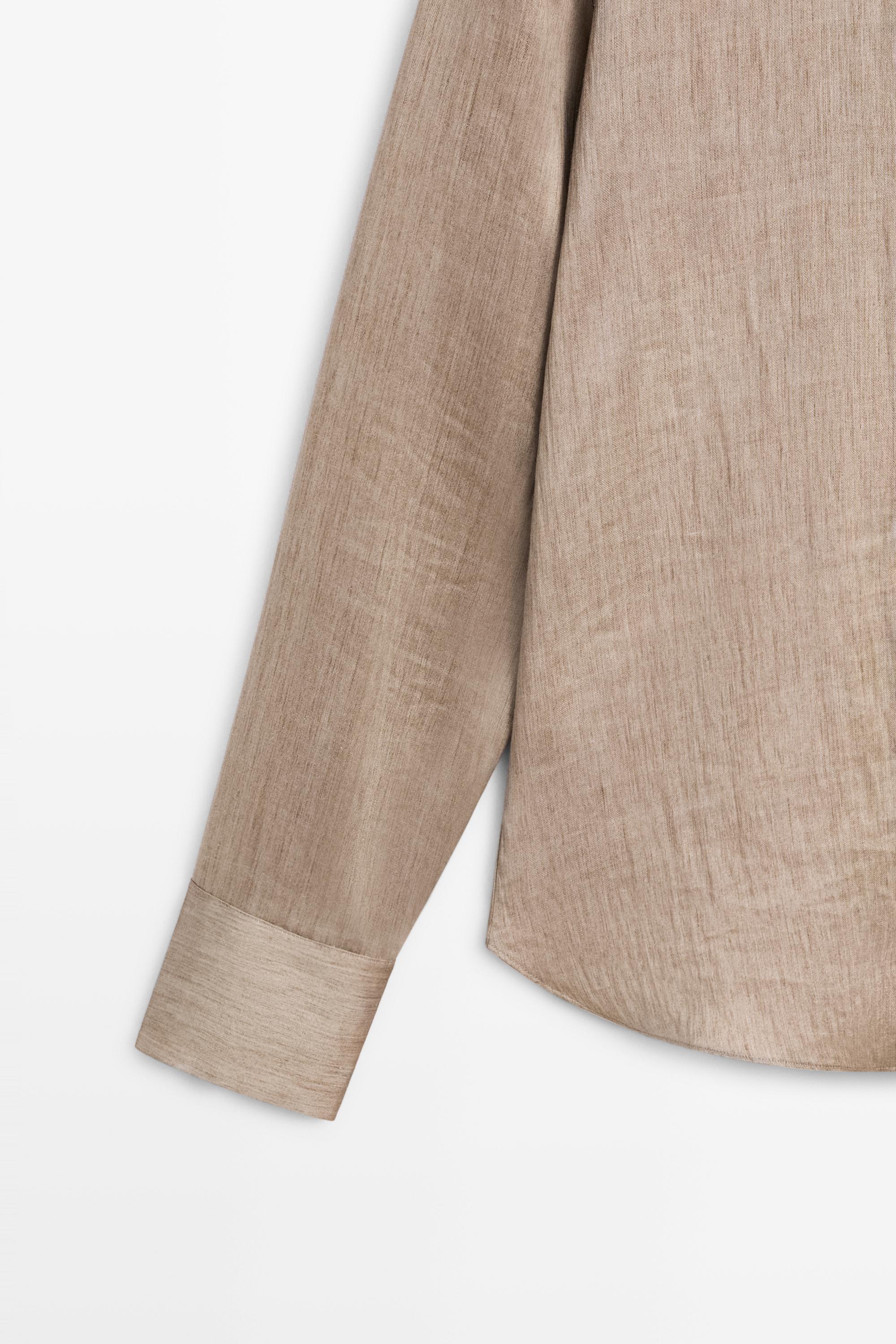 Studio satin flowing shirt